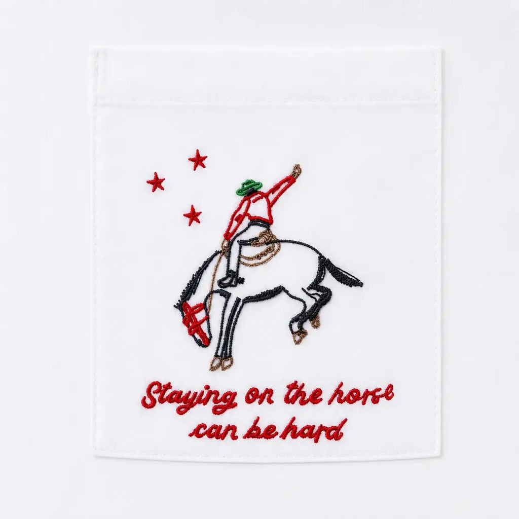 Camp Collar Shirt - White - CORLIÉN & KAEL