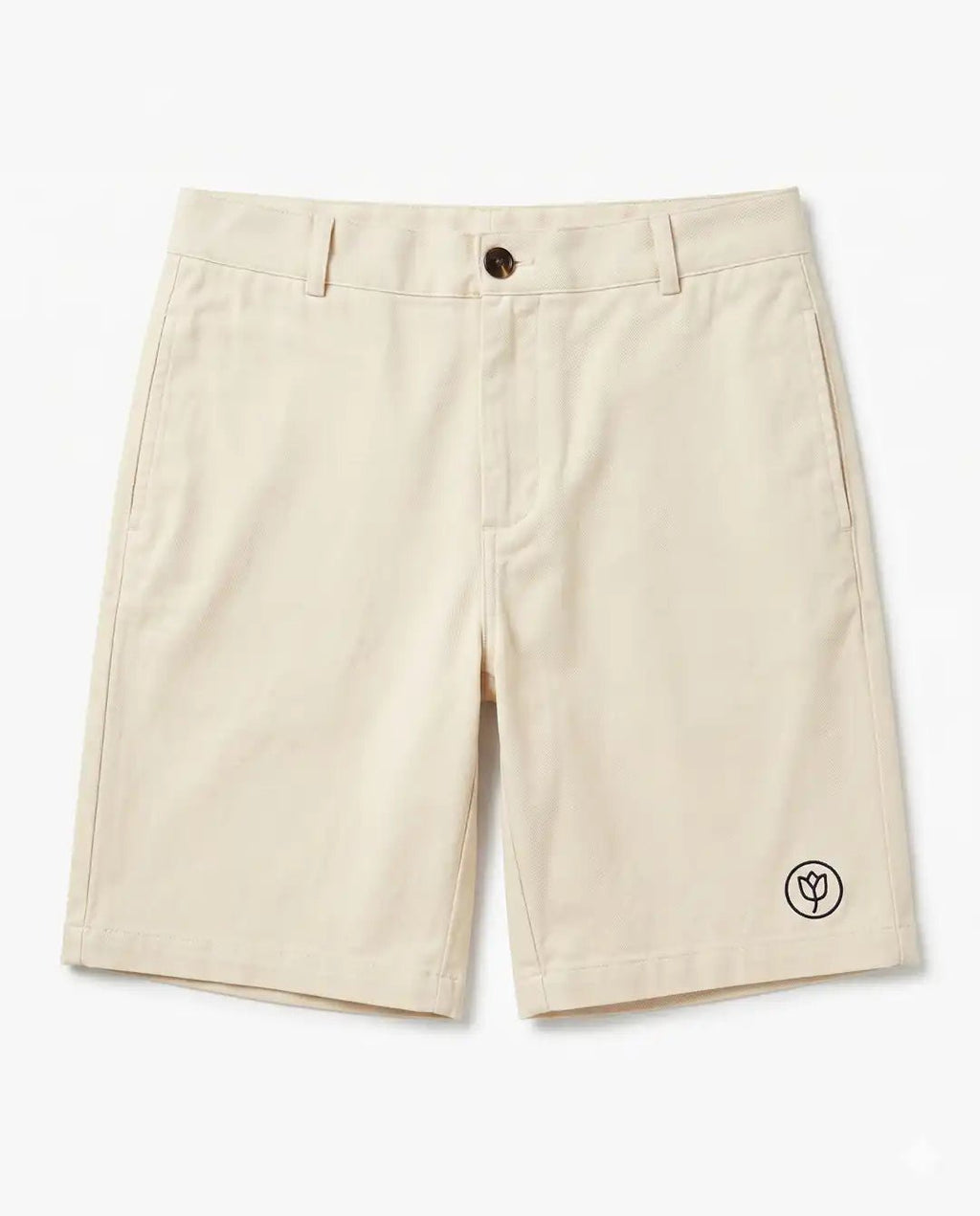 Essential Chino Shorts - Cream - CORLIÉN & KAEL