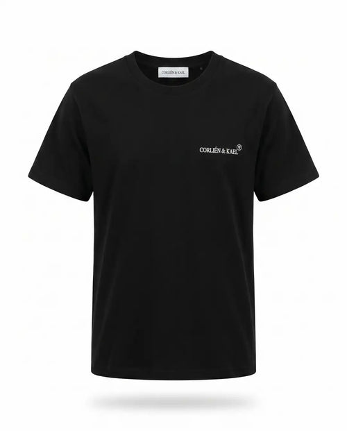 Essential Logo Tee - Black - CORLIÉN & KAEL