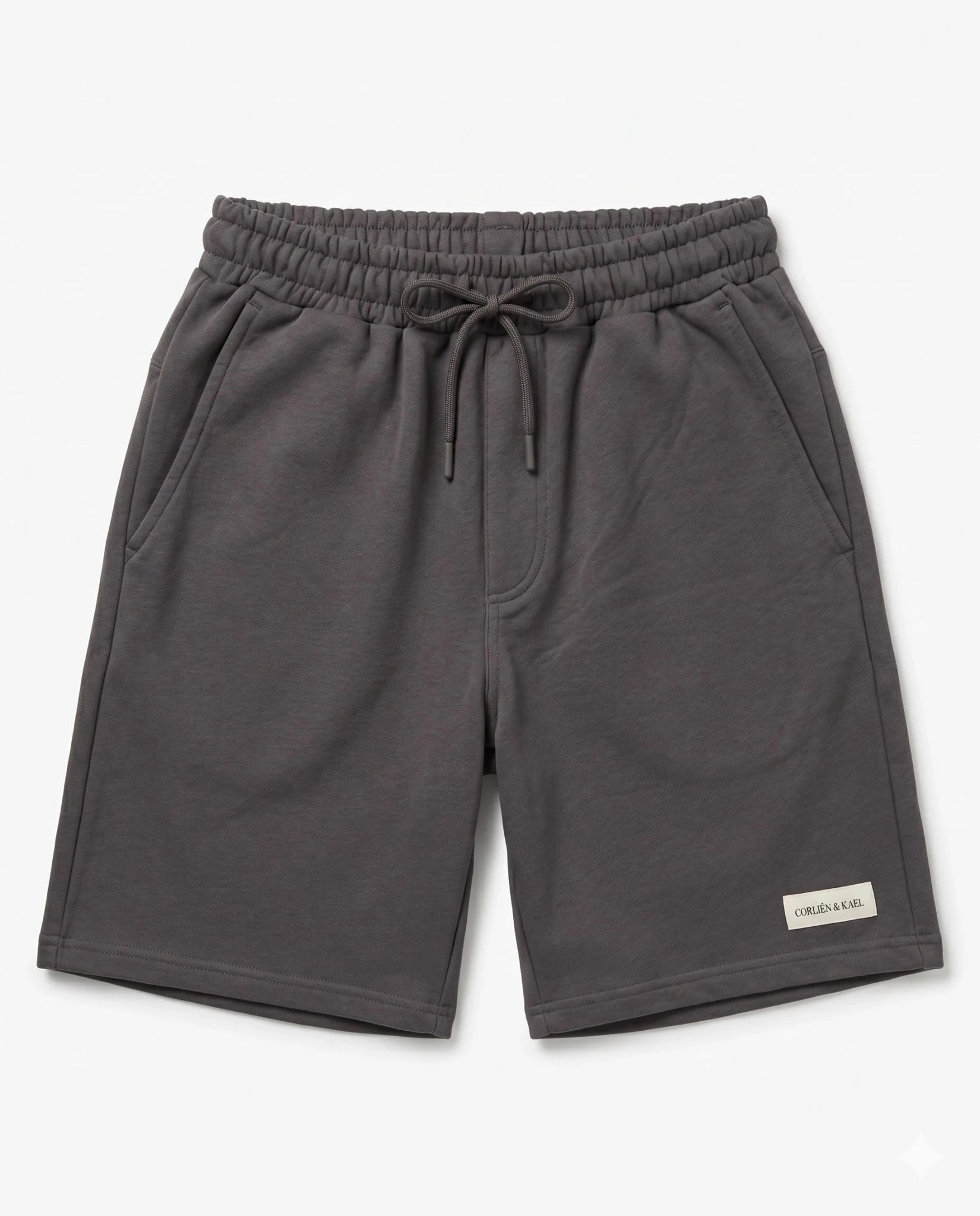 Essential Sweat Shorts - Charcoal - CORLIÉN & KAEL