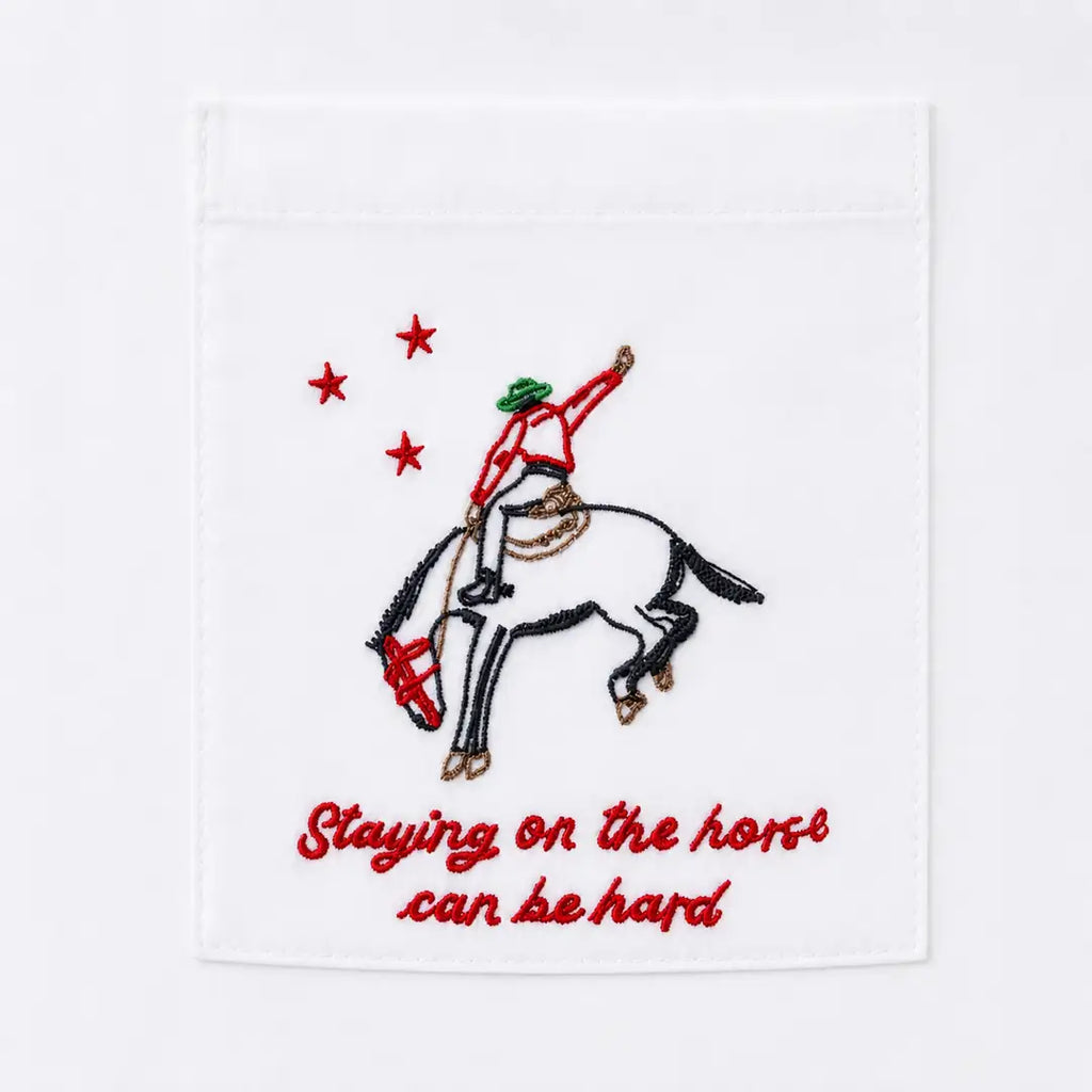 Camp Collar Shirt White front — CORLIÉN & KAEL