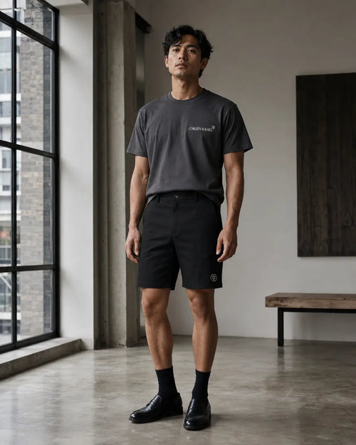Essential Chino Shorts - Black