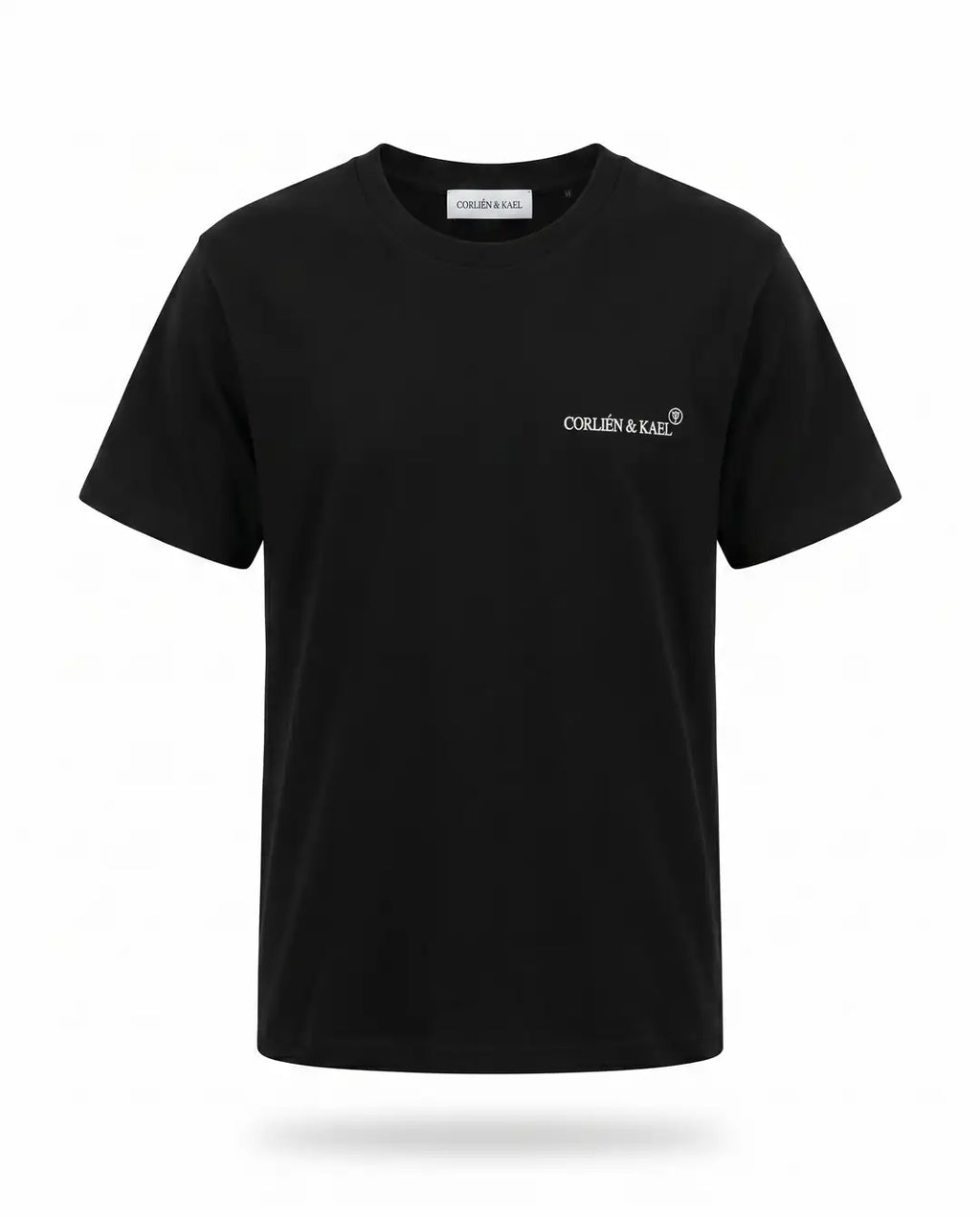 Essential Logo Tee Black Men — CORLIÉN & KAEL