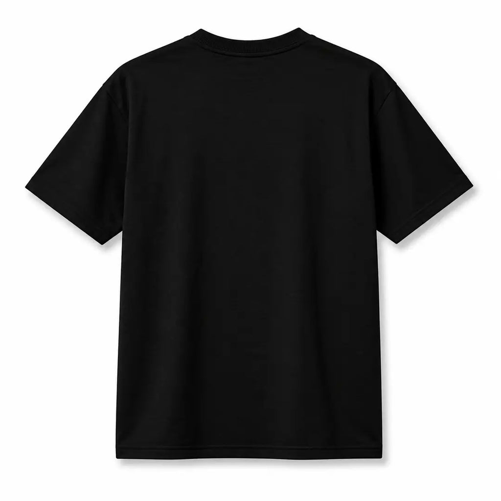 Essential Logo Tee Black Men front — CORLIÉN & KAEL