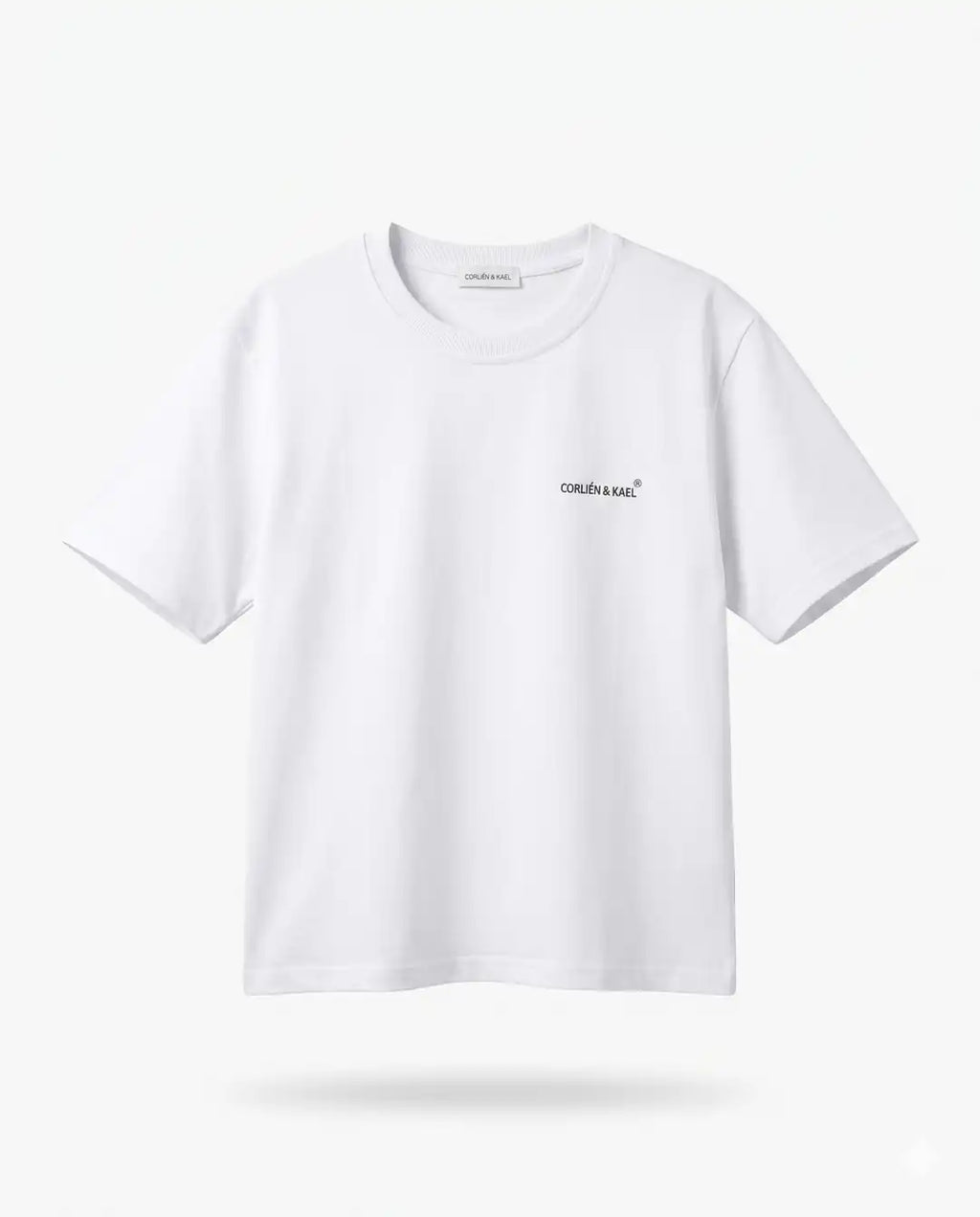 Essential Logo Tee White Women — CORLIÉN & KAEL