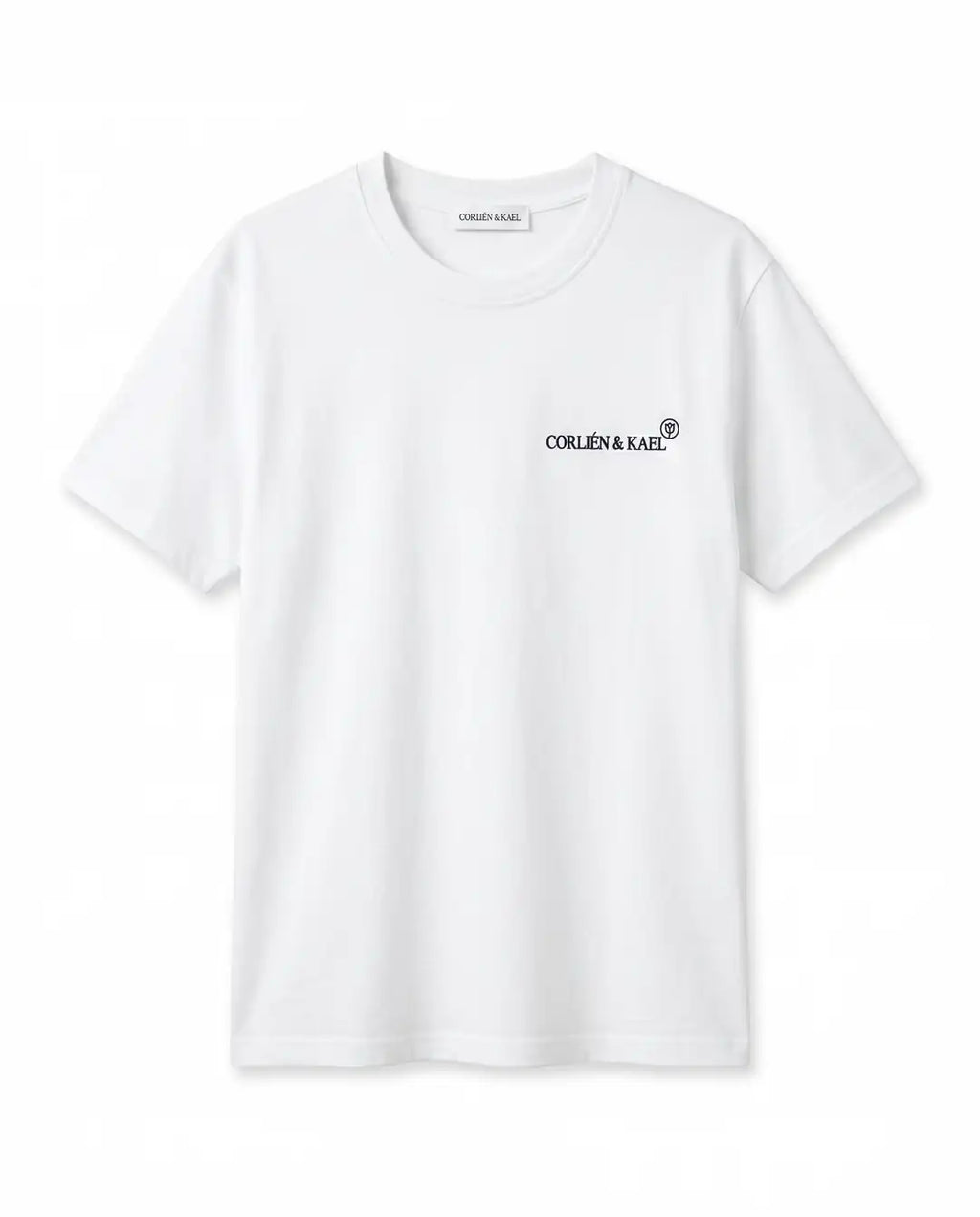 Essential Logo Tee White Men — CORLIÉN & KAEL