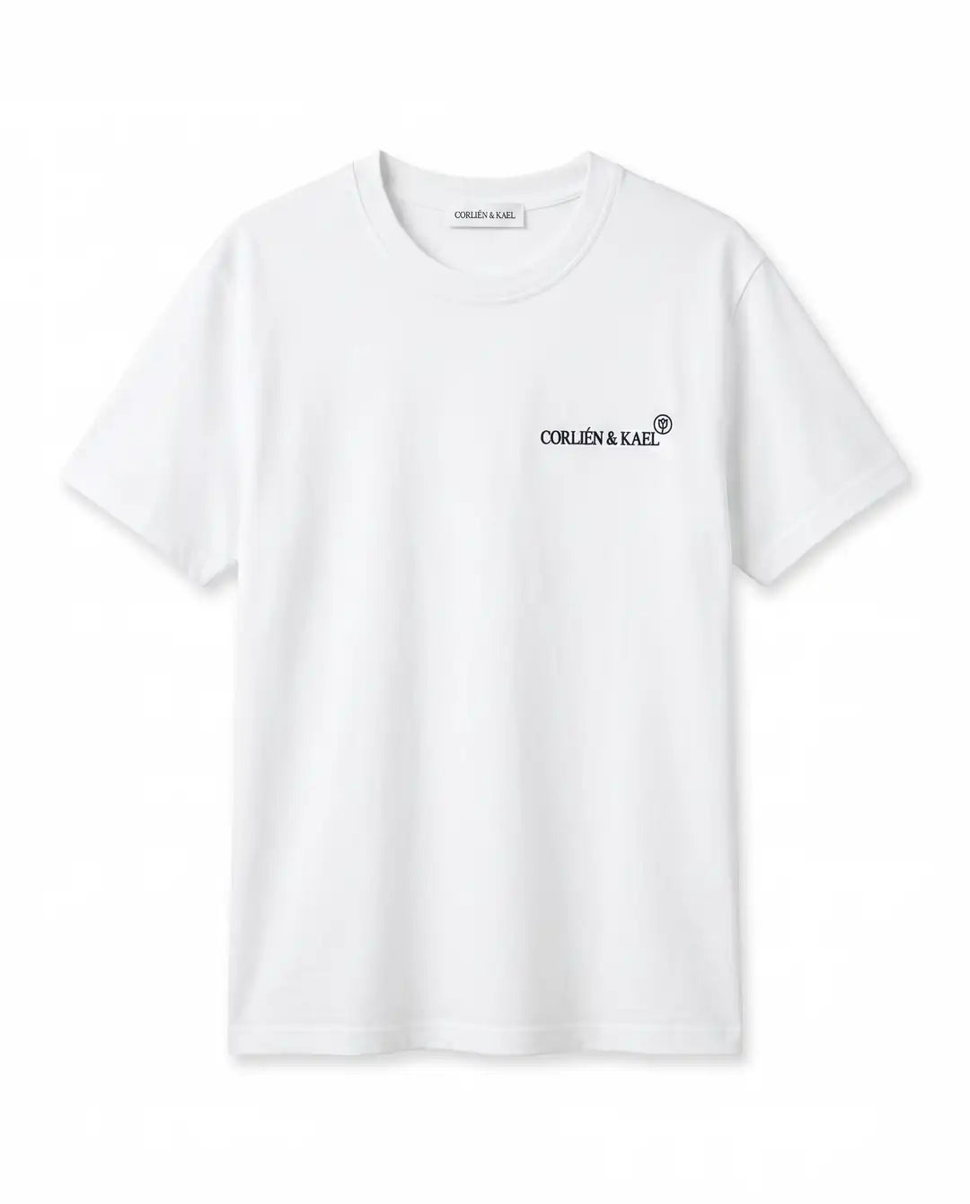 Essential Logo Tee White Men — CORLIÉN & KAEL