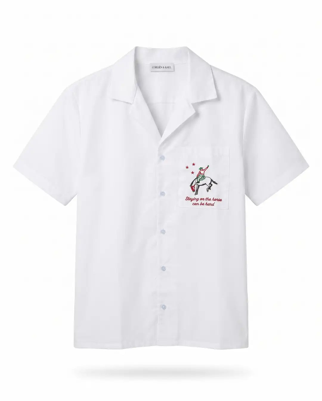 Camp Collar Shirt - White