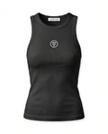 Ribbed Tank Top - Black