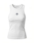 Ribbed Tank Top - White
