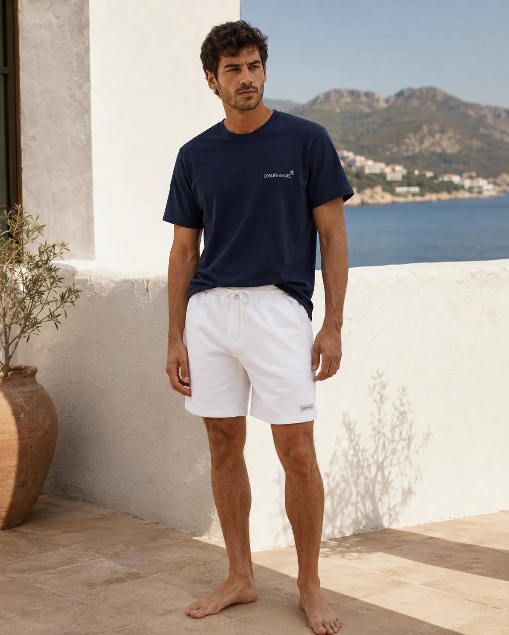 Essential Sweat Shorts - White