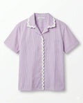 Striped Poplin Shirt - Lilac
