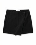 Wrap Skort - Black - CORLIÉN & KAEL