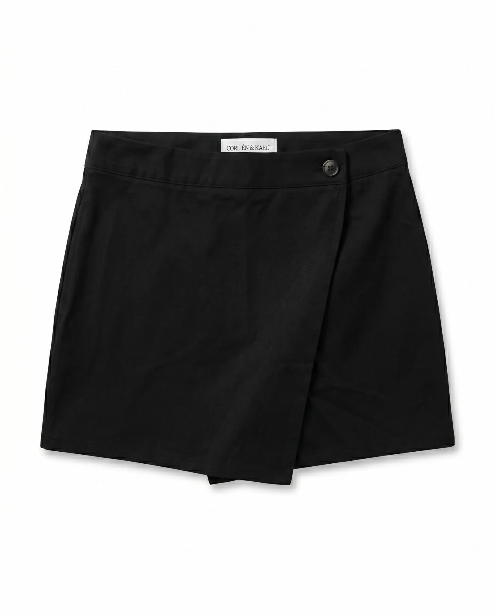 Wrap Skort - Black - CORLIÉN & KAEL